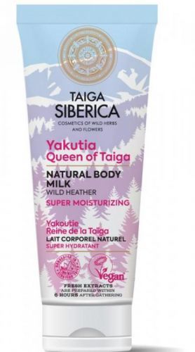 Natura Siberica Taiga siberica - přírodní tělové mléko - super hydratace 200 ml