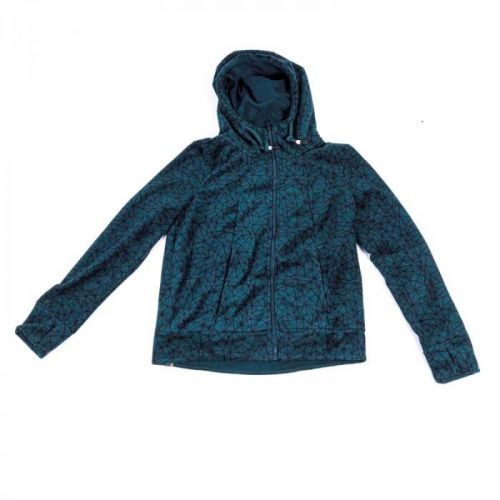 mikina BENCH - Her. Fleece Zip Through Hoody Ponderosa Pine + Black Beauty  (P1376)