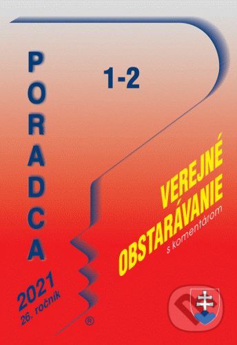 Poradca č. 1-2/2021 - Zákon o verejnom obstarávaní s komentárom - Poradca s.r.o.