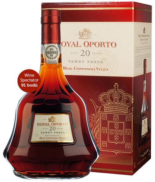 Royal Oporto (portské) Royal Oporto 20 Years aged Tawny dárkový box 0,75l