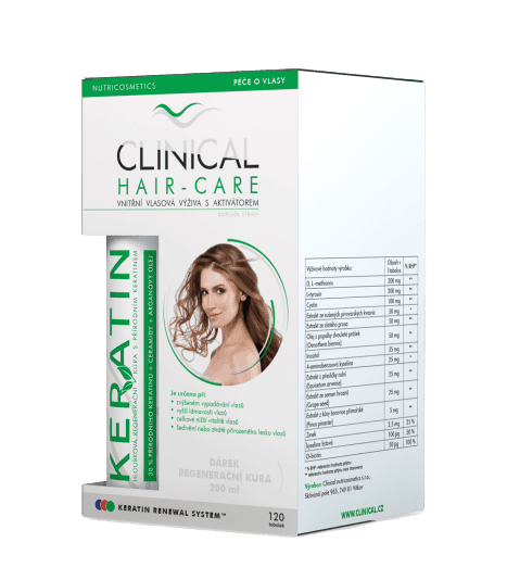Clinical Hair-Care 120 tobolek + keratin 100ml