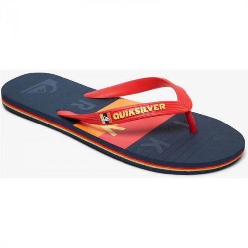 Žabky Quiksilver Molokai Word Block - Červená - Us12