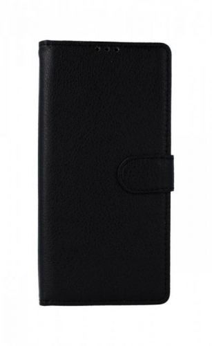 Kryt TopQ Xiaomi Redmi Note 9 Pro knížkový černý s přezkou 50683