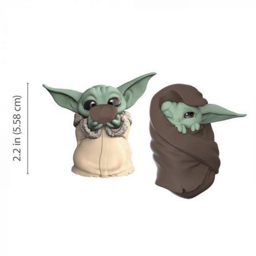 Hasbro | Star Wars Mandalorian - Bounty Collection 2-Pack The Child Sipping Soup & Blanket-Wrapped 6 cm
