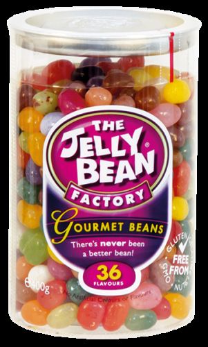 Jelly Bean Gourmet Mix Canister - želé fazolky gourmet mix válec 400g