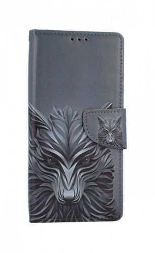 Kryt TopQ Xiaomi Redmi Note 9 knížkový Vlk 50610
