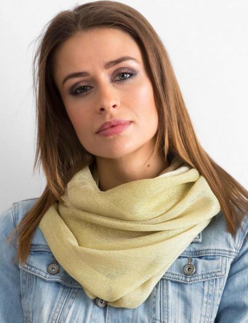 Gatio Dámská šatka Barva: zlatá, Velikost: UNI