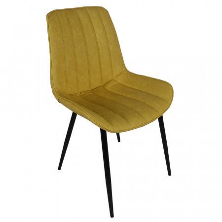 Tempo Kondela Židle, žlutá / černá, Hazal