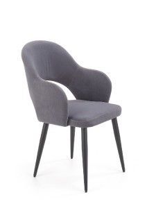 Halmar Jídelní židle K364, šedá
