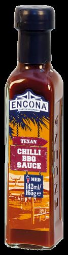 Texan Chilli BBQ - Texaská Chilli Barbecue omáčka 142ml Encona