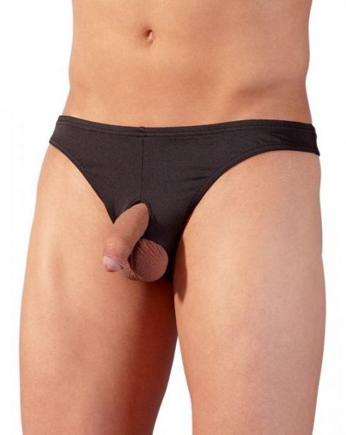 Svenjoyment Pánská tanga s otvory na penis a varlata - Svenjoyment