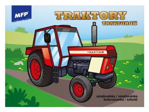 MFP omalovánky Traktory