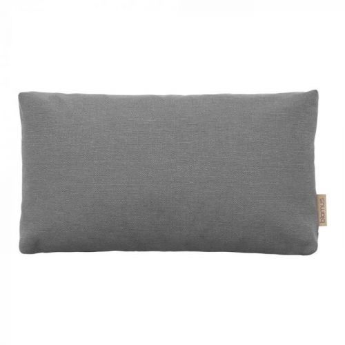 Šedý bavlněný povlak na polštář Blomus, 50 x 30 cm
