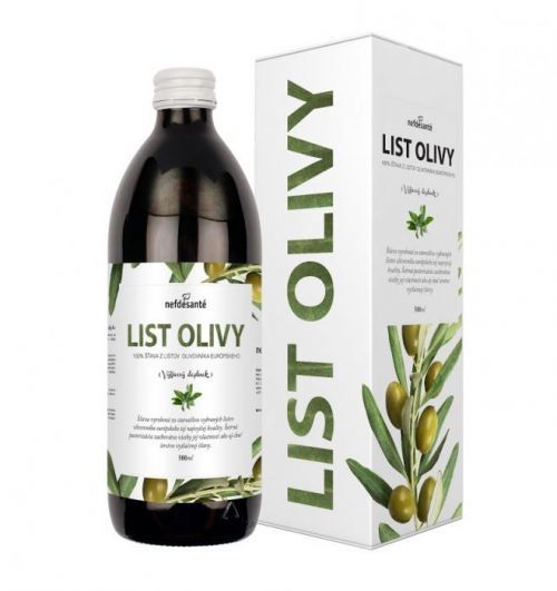 Nefdesante LIST OLIVY (100% šťáva z listů olivovníku evropského 500 ml) 500 ml