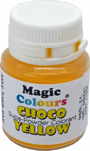 Prášková barva do čokolády Magic Colours (5 g) Choco Yellow CP5YEL dortis