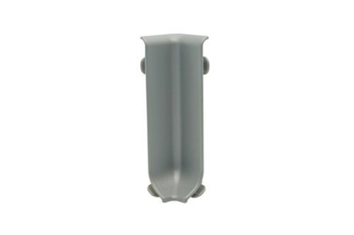 Roh k soklu vnitřní hliník elox stříbrná výška 60 mm, RIZCTAA605