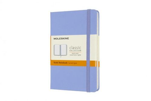 MOLESKINE Zápisník tvrdý světle modrý linkovaný S