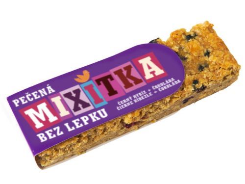 Mixit Mixitka BEZ LEPKU - černý rybíz + čokoláda