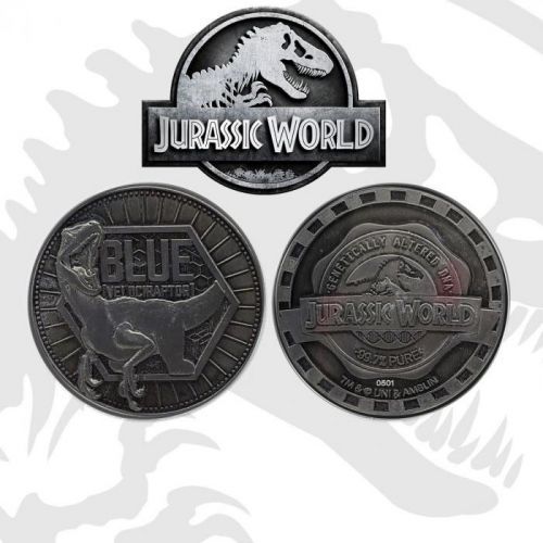 FaNaTtik | Jurassic World - sběratelská mince Blue Limited Edition