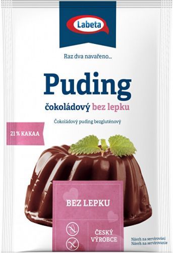 LABETA A.S. Puding čokoládový bez lepku 45 g