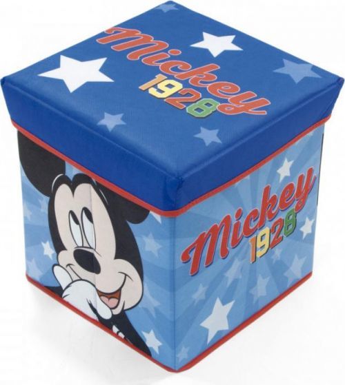 Arditex Úložný box na hračky Mickey s víkem
