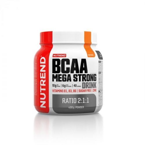 Nutrend BCAA Mega Strong Drink (2:1:1) 400g pomeranč