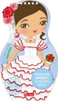 Oblékáme nevěsty z celého světa – Omalovánky