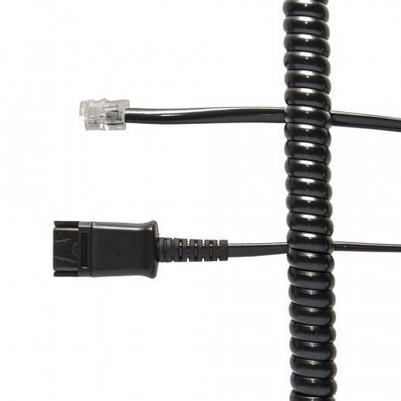JPL BL-04+P kabel pro náhlavky s QD konektorem do RJ9 portu telefonů, BL-04+P