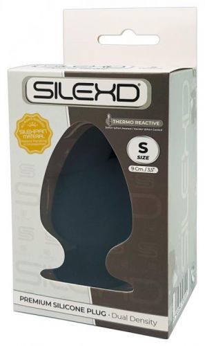Silexd S - shapeable anal dildo - 9cm (black)