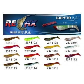 RELAX kopyto RK 2,5 (6,2cm) cena 1ks/bal10ks 3101