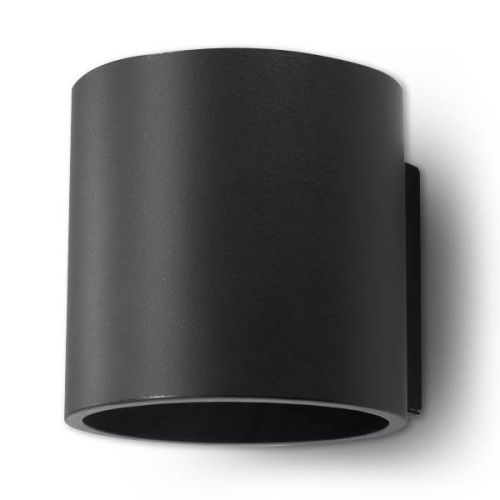 Nástěnné svítidlo SOLLUX Orbis 1 G9 1x40W bez zdroje SL.0048 černá