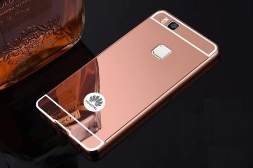 Hliníkový MIRROR kryt pouzdro pro Huawei P9 Lite - Rosered