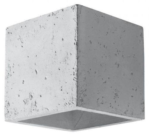 Nástěnné svítidlo SOLLUX Quad G9 1x40W bez zdroje SL.0487 beton