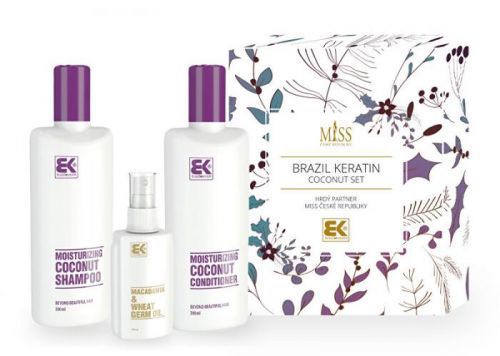 Brazil Keratin Kosmetická sada vlasové péče Miss Coconut Set