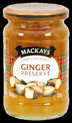 Ginger Preserve - Zázvorový džem 340g Mackays