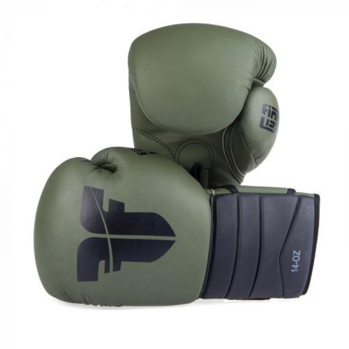 Boxerské rukavice Fighter Sparring - Khaki/černá Khaki 10