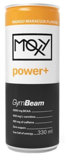GymBeam Moxy Power+ Energy Drink mango marakuja 330ml