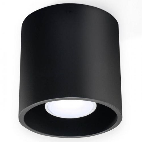 Stropní svítidlo SOLLUX Orbis 1 GU10 1x40W bez zdroje SL.0016 černá