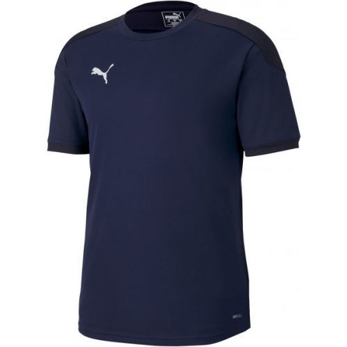 Puma TEAM FINAL 21 TRAINING JERSEY tmavě modrá S - Pánské triko