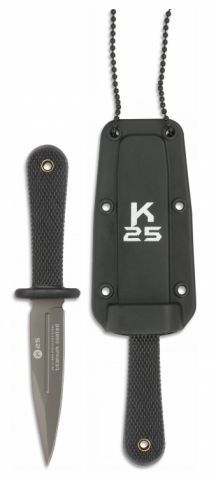 Nůž na krk K25 Botero Tactico - černý