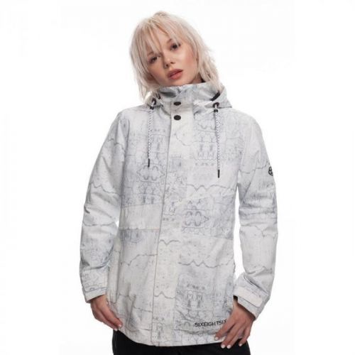 bunda 686 - Smarty Siren Jkt White Marble (WHT) velikost: XS