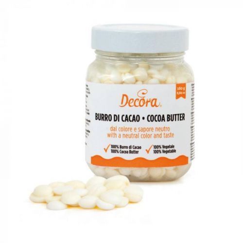 Kakaové máslo v peckách 160g - Decora