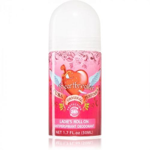 Cuba Heartbreaker deodorant roll-on pro ženy 50 ml