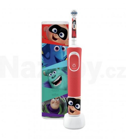 Oral-B Vitality Kids Pixar dětský zubní kartáček + cestovní pouzdro