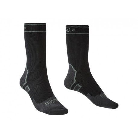 Bridgedale Storm Sock LW Boot black nepromokavé ponožky Merino unisex 36-39 EUR