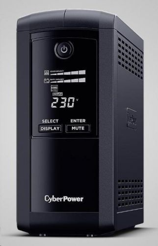 Cyber Power Systems CyberPower Value PRO SERIE GreenPower UPS 1000VA/550W, IEC zásuvky (VP1000EILCD)