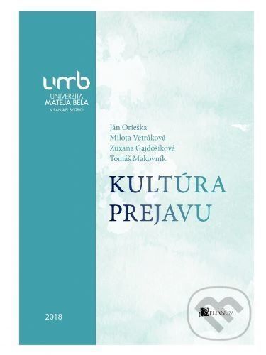 Kultúra prejavu - Ján Orieška