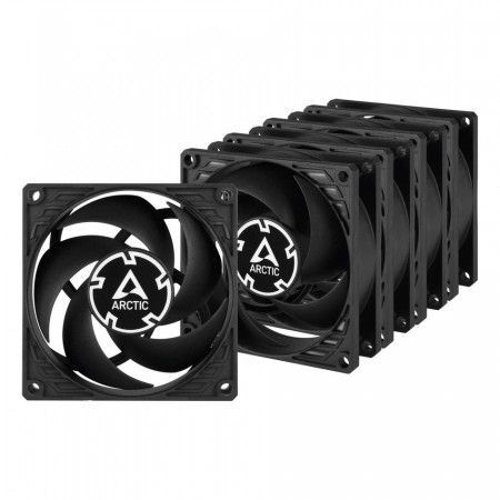 ARCTIC P8 PWM PST, 80x80x25 mm case fan, 3000 RPM, 4-pin, value pack 5ks, ACFAN00154A