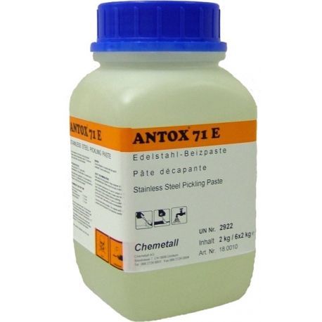 Proindustry Mořící gel na nerez Antox E 71 Extra 2 kg