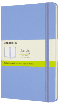 Moleskine: Zápisník tvrdý čistý sv. modrý L